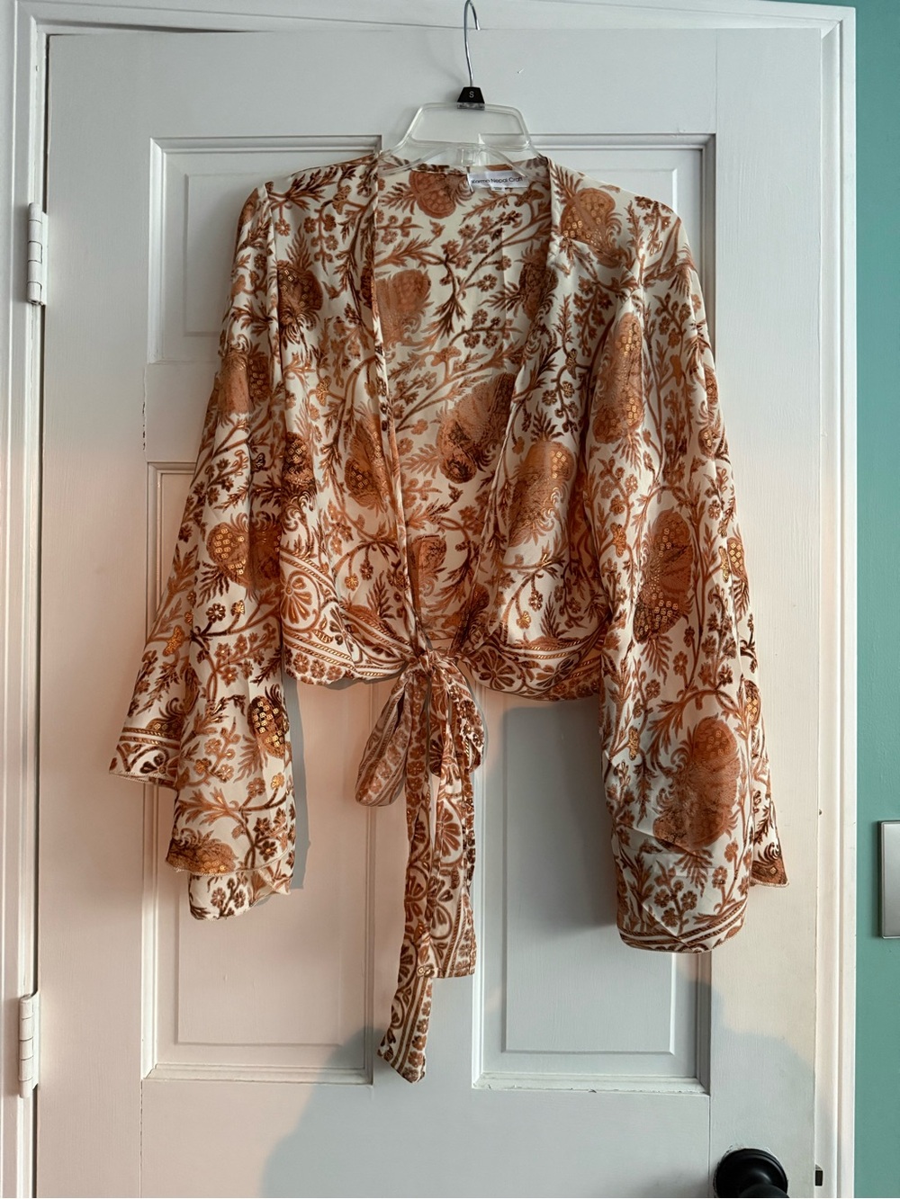 Karma Nepal Crafts Wrap Top